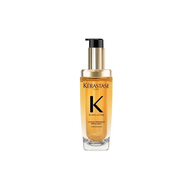 Kit-Kerastase-Elixir---Oleo-Capilar-Elixir-Ultime-L-huile-Originale-75-ml---Shampoo-Elixir-Ultime-Bain-250-ml