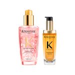 Kit-Kerastase-Elixir---Oleo-Capilar-Elixir-Ultime-L-huile-Originale-75-ml---Oleo-Capilar-Elixir-Ultime-L-huile-Rose-100-ml