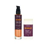 KIT-PINK-CHEEKS-PROTETOR-SOLAR-CORPORAL-COM-ILUMINADOR-SHIELD-FPS-50-FPUVA-30-50ML---PROTETOR-SOLAR-CORPORAL-SHIELD-FPS-60-FPUVA-50-45G