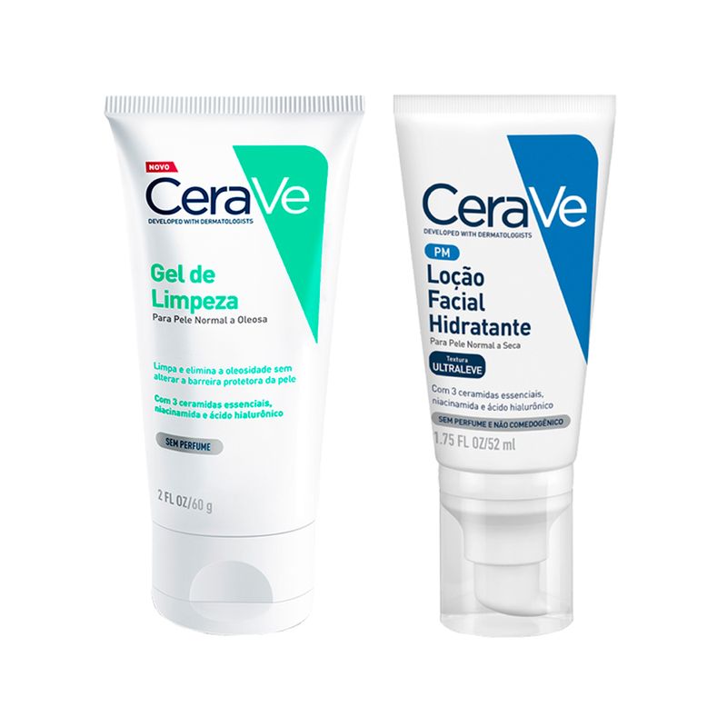 Kit-Cerave-Facial---Locao-Hidratante-52-ml---Gel-De-Limpeza-60-g