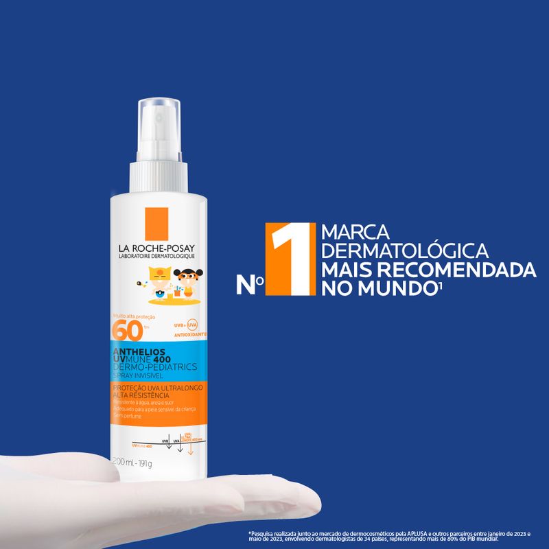Protetor-Solar-La-Roche-Posay-Anthelios-UVMune-400-Dermo-Pediatrics-Spray-Invisivel-FPS60-200-ml