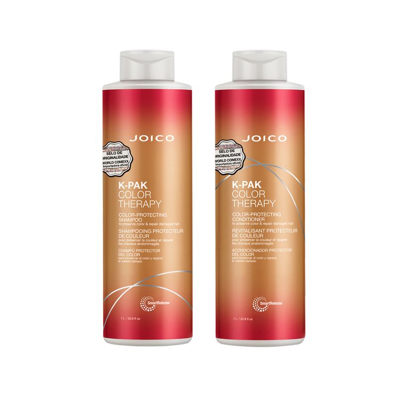 Kit-Joico-Professional-K-Pak-Color-Therapy-Preserve-Color---Repair-Damaged---Shampoo-1000-ml----Condicionador-1000-ml