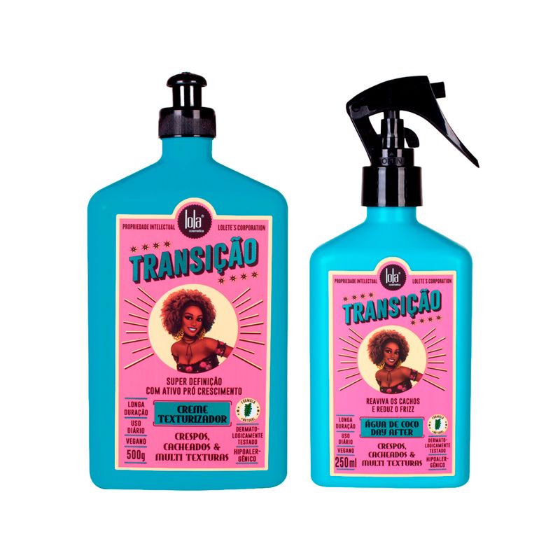KIT-LOLA-FROM-RIO-TRANSICAO-SPRAY-FINALIZADOR-AGUA-DE-COCO-250ML---CREME-TEXTURIZADOR-500G
