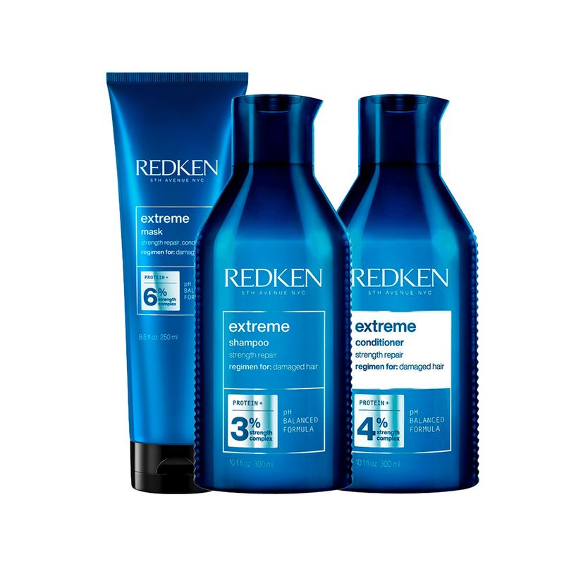 Kit-Redken-Extreme---Shampoo-300-ml---Condicionador-300-ml---Mascara-250-ml
