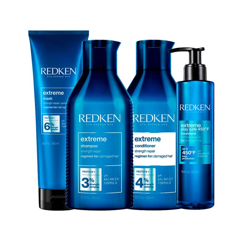 Kit-Redken-Extreme---Shampoo-300-ml---Condicionador-300-ml---Mascara-250-ml---Leave-In-200-ml