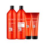 Kit-Redken-Frizz-Dismiss---Shampoo-1000-ml---Condicionador-1000-ml---Mascara-250-g---Leave-In-250-ml