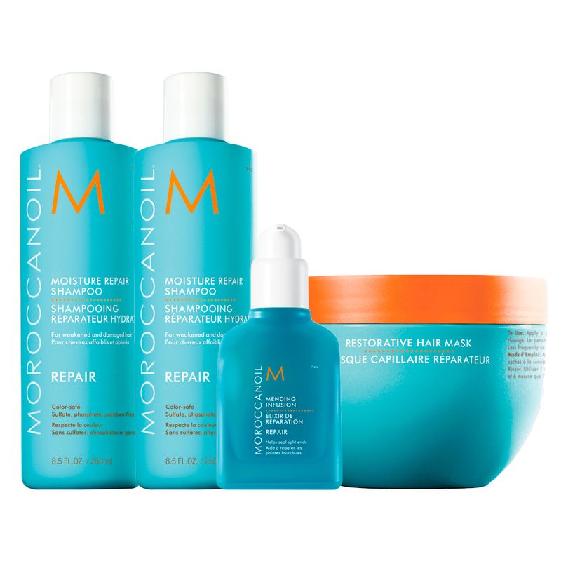 Kit-Moroccanoil-Moisture-Repair---Shampoo-250-ml---Condicionador-250-ml---Mascara-250-g---Locao-Reparadora-De-Pontas-75-ml