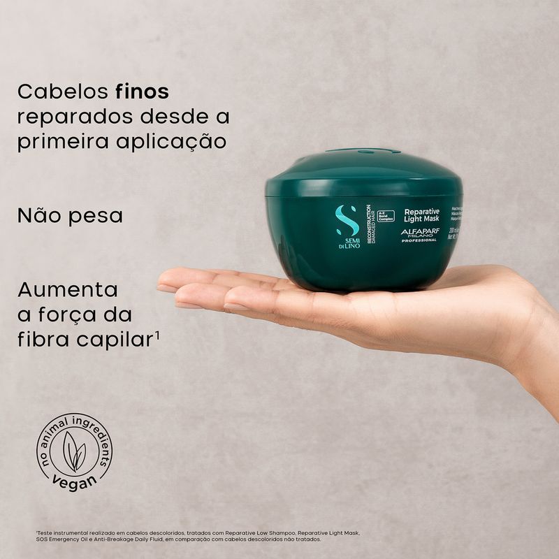 Mascara-Alfaparf-Milano-Professional-Semi-di-Lino-Reparative-Cabelos-Finos-200-ml