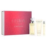 Kit-Calvin-Klein-Perfume-Eternity-For-Women-Eau-de-Parfum-Feminino-100-ml---Locao-Corporal-100-ml---Miniatura-10-ml