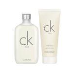 Kit-Calvin-Klein-Coffret-Perfume-Ck-One-Eau-de-Toilette-Unissex-100-ml---Gel-de-Banho-100-ml