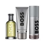 Kit-Hugo-Boss-Coffret-Perfume-Boss-Bottled-Eau-de-Toilette-100-ml---Gel-de-Banho-100-ml---Desodorante-150-ml-Caixa-Preta