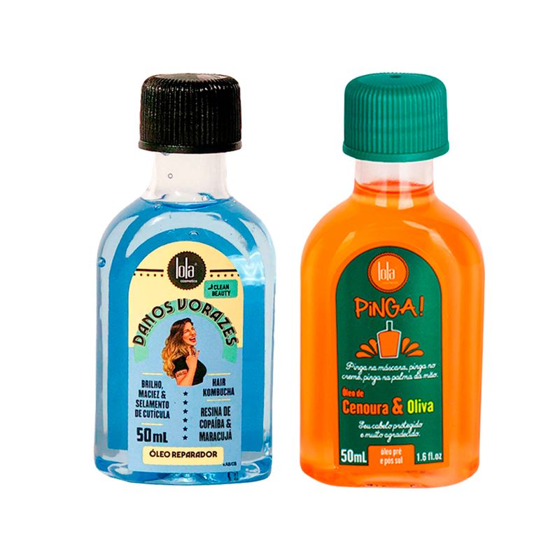 Kit-Lola-From-Rio---Oleo-Danos-Vorazes-50-ml---Oleo-Pinga--Cenoura---Oliva--50-ml