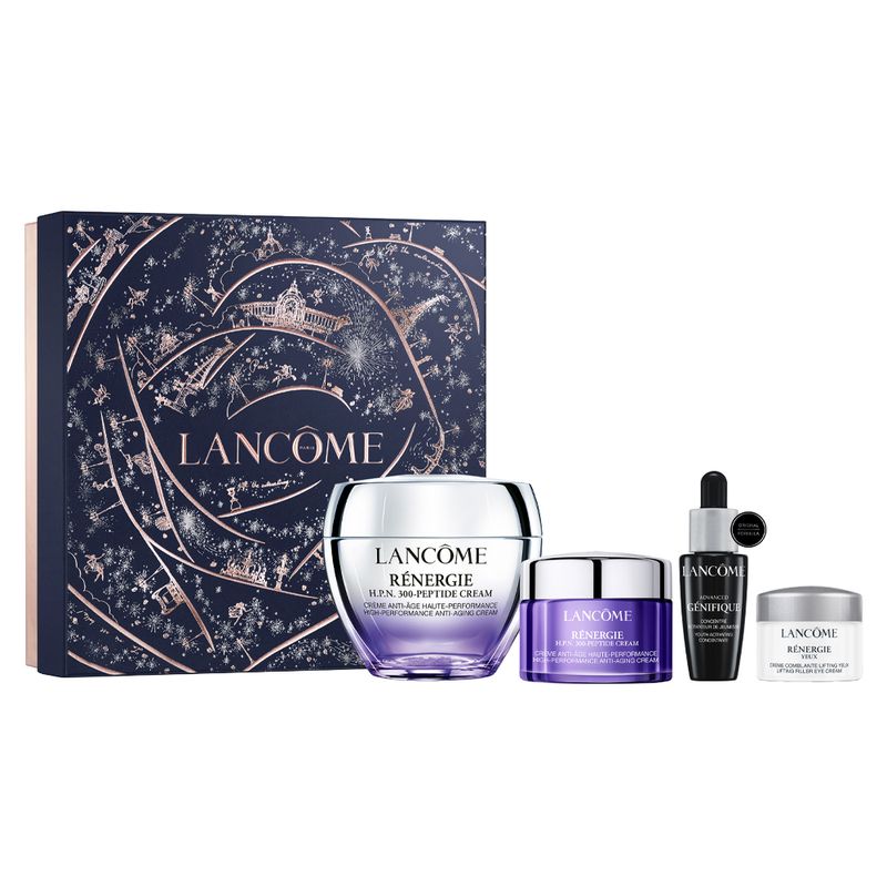 Kit-Lancome-Natal-Creme-Facial-Renergie-H.P.N.-50-ml---Creme-15-ml---Serum-Genifique-10-ml---Renergie-Creme-para-os-Olhos-5-ml