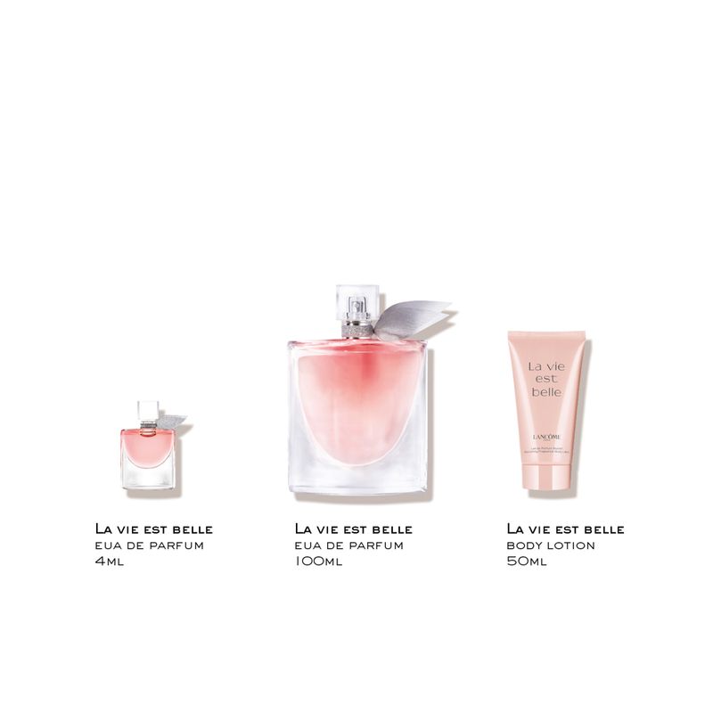 Kit-de-Natal-Lancome-Perfume-Feminino-La-Vie-Est-Belle-Eau-de-Parfum--100-ml---Locao-Corporal-50-ml---Miniatura-4-ml