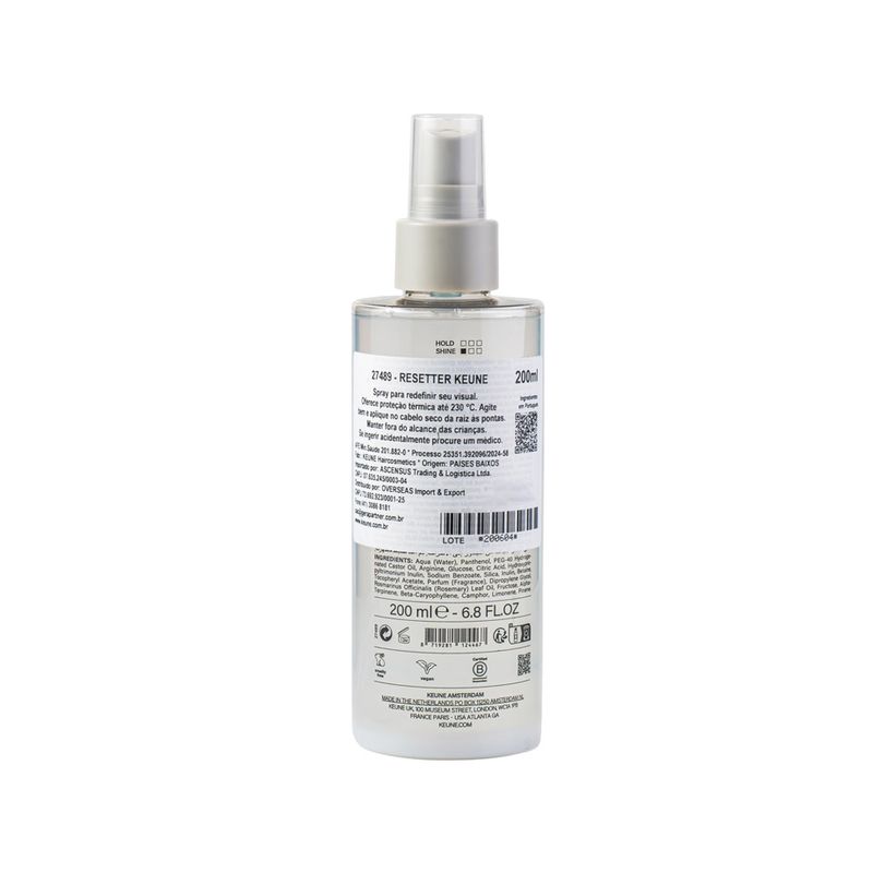 Spray-Capilar-Keune-Style-Resetter-200-ml