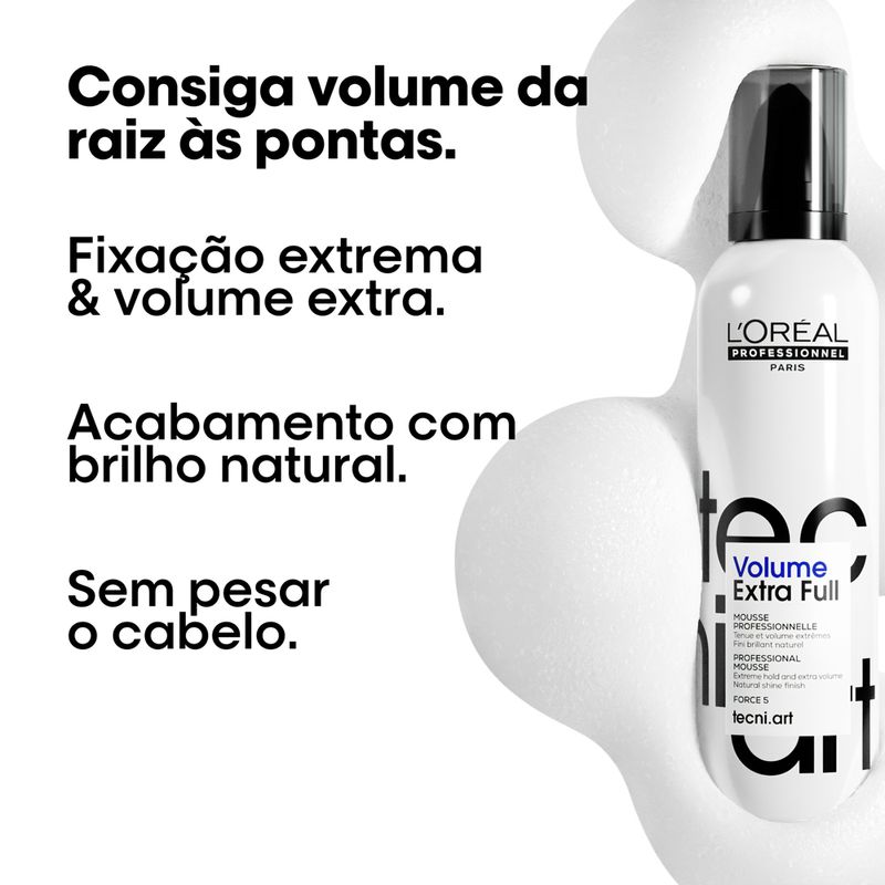 Mousse-para-Fixacao-Extrema-e-Volume-Extra-L-Oreal-Professionnel-Tecni-Art-250-ml