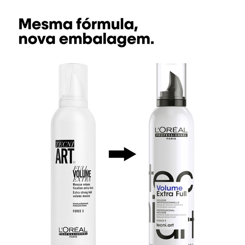Mousse-para-Fixacao-Extrema-e-Volume-Extra-L-Oreal-Professionnel-Tecni-Art-250-ml