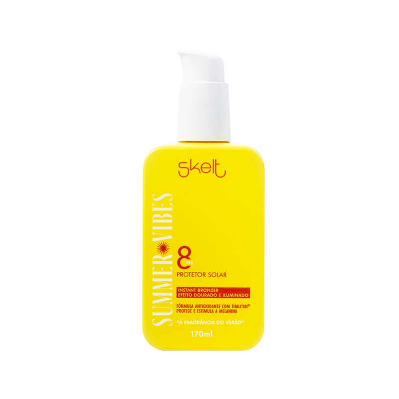 Protetor-Solar-Bronzeador-Corporal-Skelt-Summer-Vibes-FPS-8-170-ml