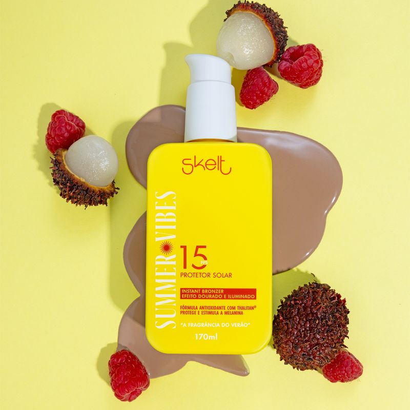 Protetor-Solar-Bronzeador-Corporal-Skelt-Summer-Vibes-FPS-15-170-ml