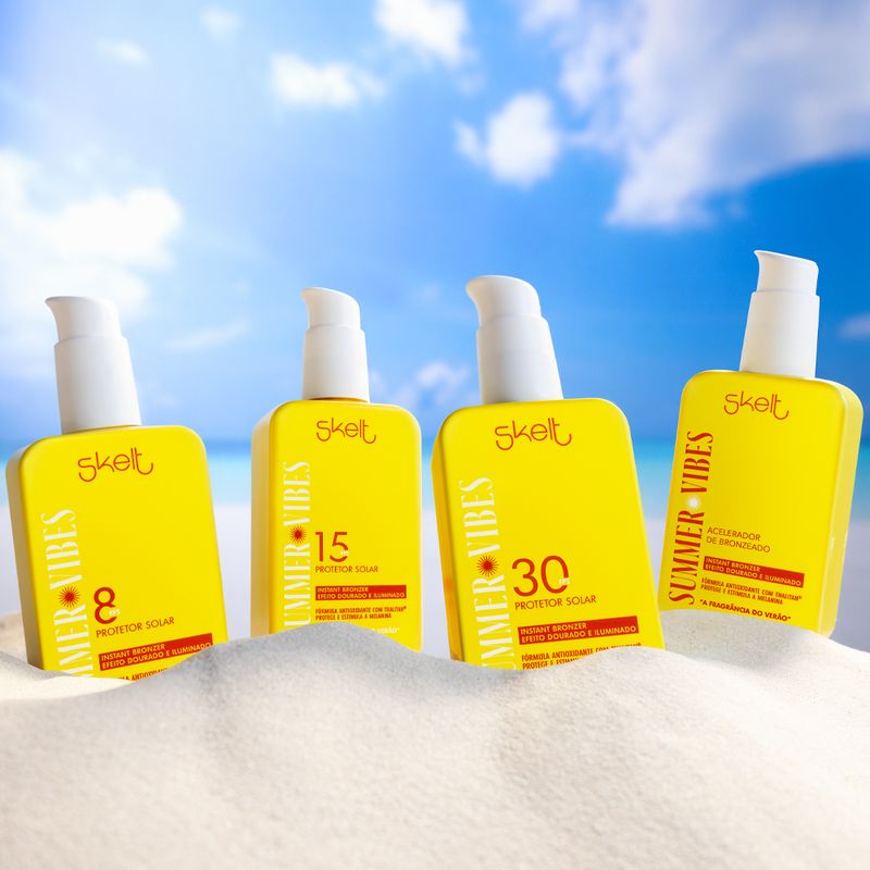 Protetor-Solar-Bronzeador-Corporal-Skelt-Summer-Vibes-FPS-15-170-ml