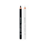 Kit-Essence-Lapis-de-Olho-Cremoso-Matte-Kajal-01-Black-1-g---Lapis-de-Olho-Cremoso-Matte-Kajal-04-White-1-g