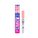 Kit-Essence-Primer-para-Cilios-Alongadora-Volume-Branco-7-ml---Mascara-de-Cilios-I-Love-Extreme-Crazy-Volume-Azul-12-ml