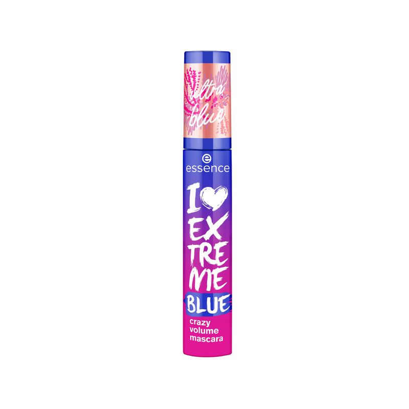 Kit-Essence-Modelador-de-Cilios-All-The-Way-Up---Mascara-de-Cilios-I-Love-Extreme-Crazy-Volume-Azul-12-ml