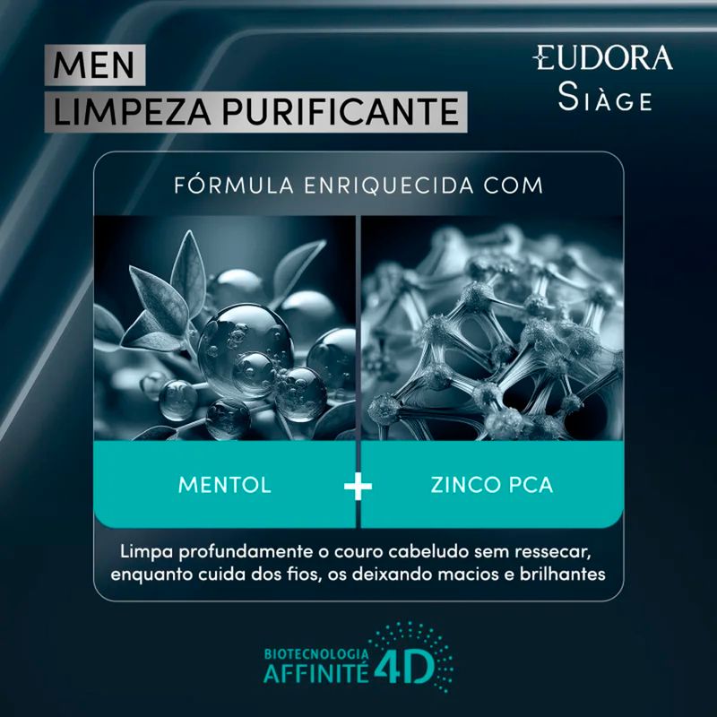 Shampoo-Eudora-Siage-Limpeza-Purificante-Men-250-ml