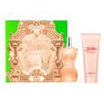 Kit-Coffret-Perfume-Jean-Paul-Gaultier-Classique-Feminino-Eau-de-Toilette-50-ml---Creme-Corporal-75-ml