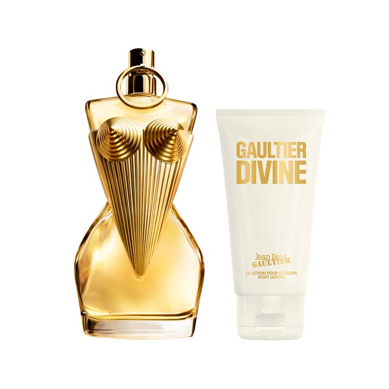 Kit-Coffret-Perfume-Jean-Paul-Gaultier-Gaultier-Divine-Feminino-Eau-de-Parfum-50-ml---Creme-Corporal-75-ml