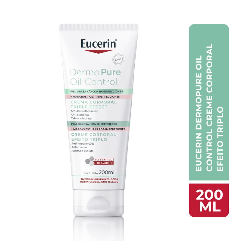 Creme-Corporal-Eucerin-DermoPure-Oil-Control-Efeito-Triplo-200-ml