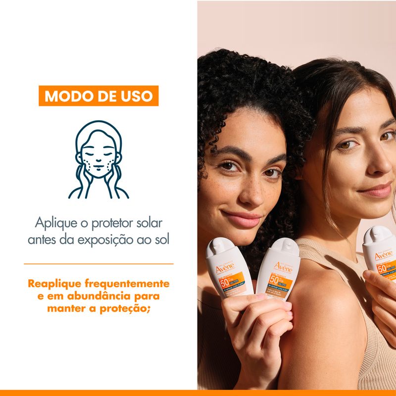 Protetor-Solar-Facial-Avene-Mat-Perfect-Tri-Defense-Ultra-Fluido-sem-Cor-FPS-50-40-g