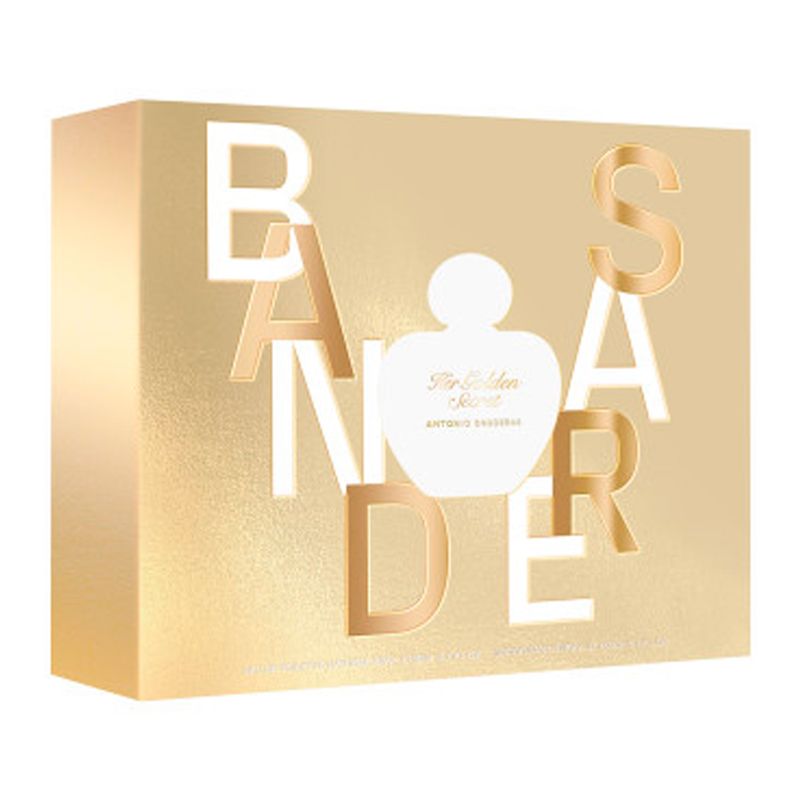 Kit-Banderas-Coffret-Perfume-Her-Golden-Secret-Eau-de-Toilette-Feminino-80-ml---Desodorante-Spray-24h-150-ml