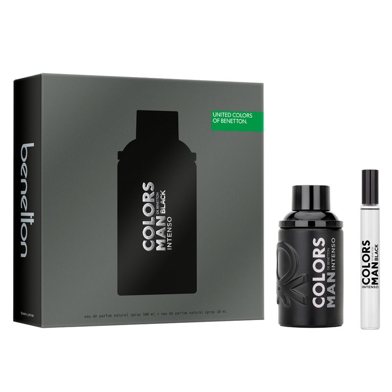 Kit-Benetton-United-Colors-Coffret-Perfume-Man-Black-Intenso-Eau-de-Parfum-Masculino-100-ml---Desodorante-Spray-150-ml