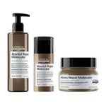 Kit-L-Oreal-Professionnel-Absolut-Repair-Molecular-Serum-250-ml---Mascara-250-ml---Leave-In-100-ml