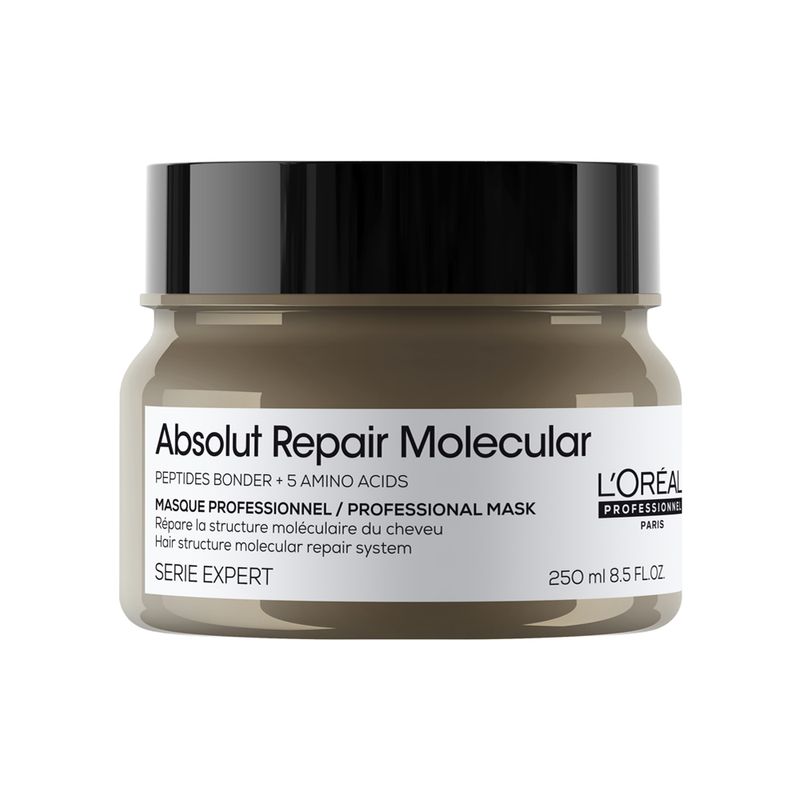 Kit-L-Oreal-Professionnel-Absolut-Repair-Molecular-Shampoo-500-ml---Mascara-250-ml