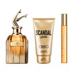 Kit-Jean-Paul-Gaultier-Coffret-Perfume-Scandal-Absolu-Parfum-Concentre-Feminino-80-ml---Creme-Corporal-75-ml---Miniatura-10-ml