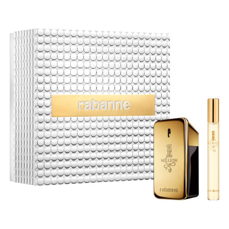 Kit-Rabanne-Coffret-Perfume-1-Million-Eau-de-Toilette-Masculino-50-ml---Miniatura-10-ml
