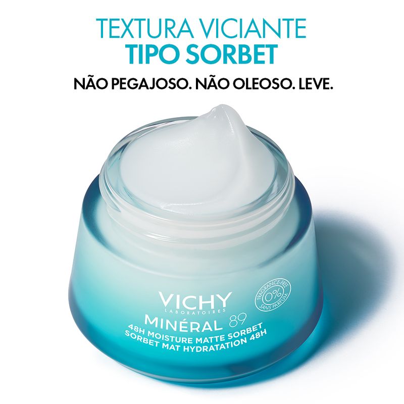 Gel-Matte-de-Hidratacao-Vichy-Mineral-89-Sorbet-50-ml
