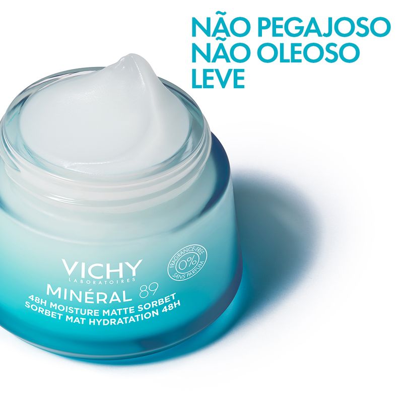 Gel-Matte-de-Hidratacao-Vichy-Mineral-89-Sorbet-50-ml