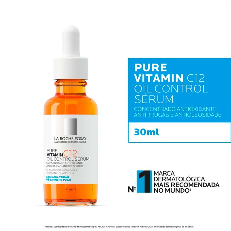 Serum-Antirrugas-La-Roche-Posay-Pure-Vitamin-C12-Oil-Control-30-ml