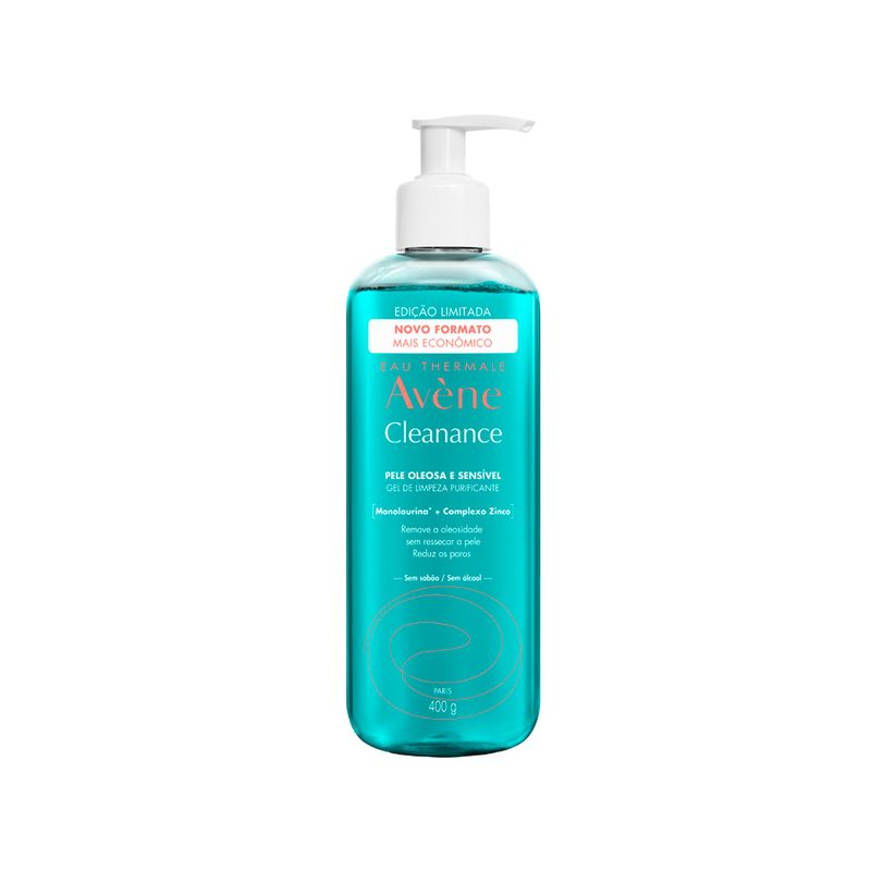 Gel-Facial-de-Limpeza-Avene-Cleanance-400-g
