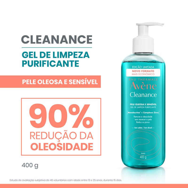 Gel-Facial-de-Limpeza-Avene-Cleanance-400-g