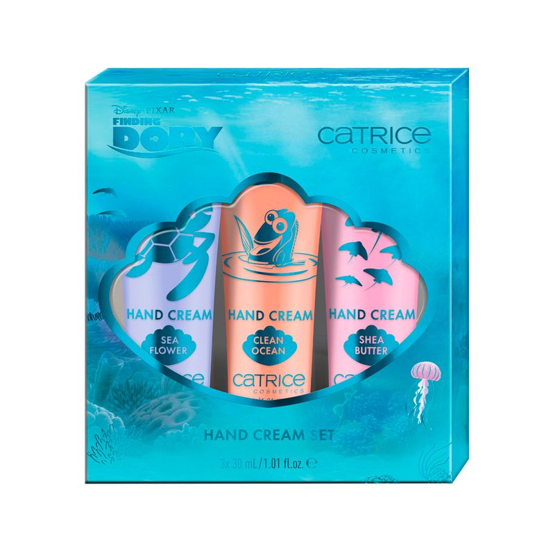 Kit-De-Creme-para-as-Maos-Catrice-Disney-Pixar-Procurando-Dory