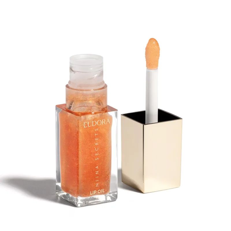 EUDORA-NIINA-SECRETS-SHINE-FLOWERS-LIP-OIL-ROSA-CENTIFOLIA-7ML