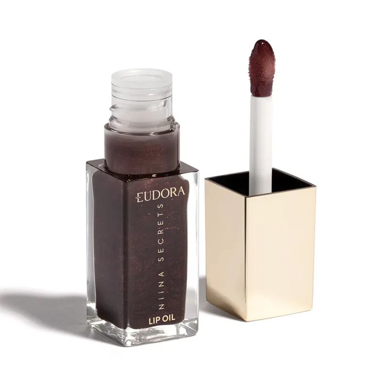 EUDORA-NIINA-SECRETS-SHINE-FLOWERS-LIP-OIL-ROSA-NEGRA-7ML