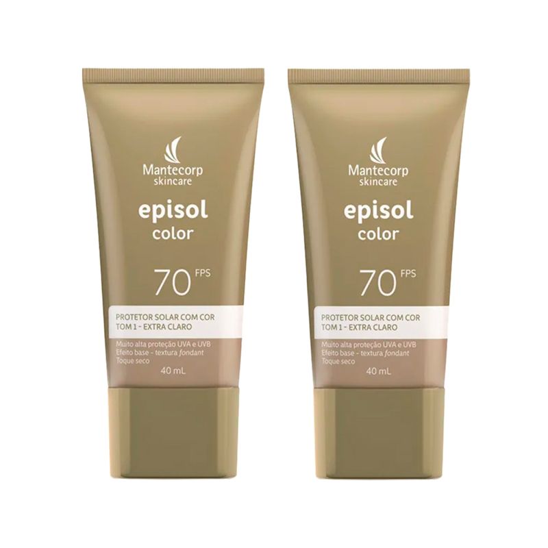 Kit-Mantecorp-Episol-Color-Protetor-Solar-Facial-1-Extra-Cl-Fps70-40Ml---2-Unidades
