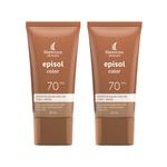 Kit-Mantecorp-Episol-Color-Protetor-Solar-Facial-3-Medio-Fps70-40Ml---2-Unidades