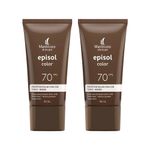 Kit-Mantecorp-Episol-Color-Protetor-Solar-Facial-5-Negro-Fps70-40Ml---2-Unidades