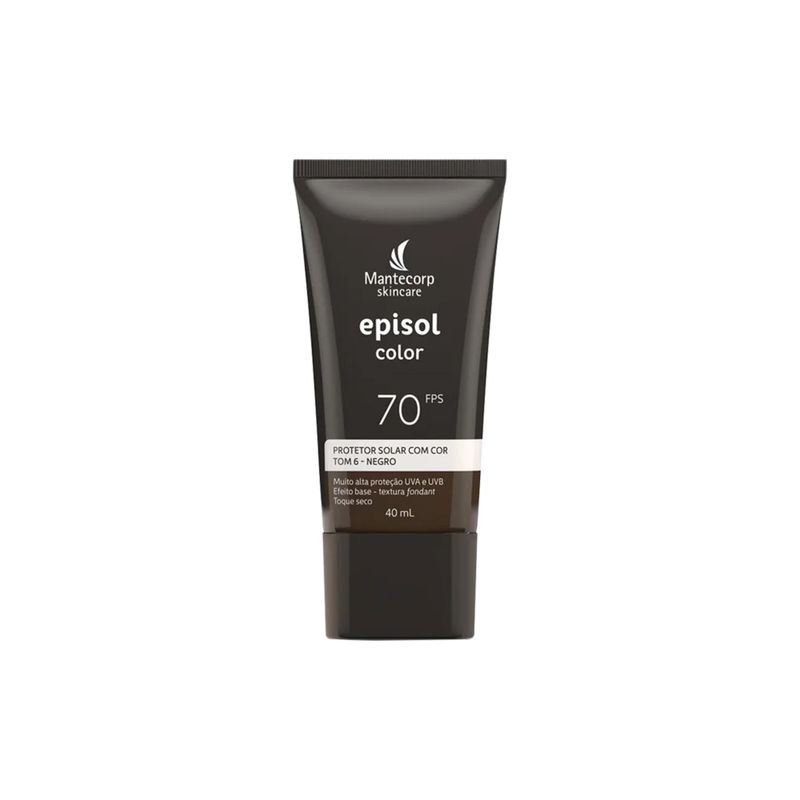 Kit-Mantecorp-Episol-Color-Protetor-Solar-Facial-6-Negro-Fps70-40Ml---2-Unidades